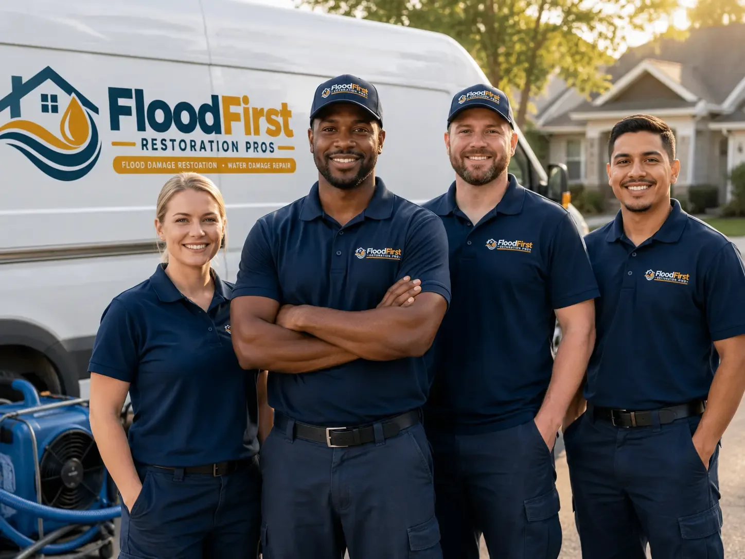 Flood Damage Restoration company in Long Pond, PA